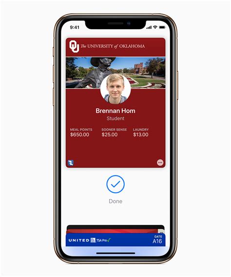 ios 12 contactless student id cards|apple watch student id card.